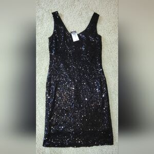 Rue21 Black Sequin Mini Dress